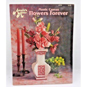 Plastic Canvas  Flowers Forever by Mary Layfield  #87P76 ©1990